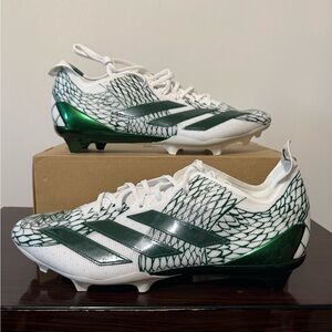 Adidas Adizero Electric Exotic Speed Green Football Cleats IH8568 Men's Size 13